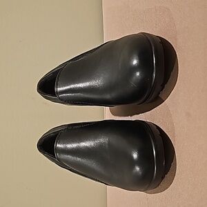 Pre-Owned Dream pairs women low chunky  block heel slip on comfort pump  shoes